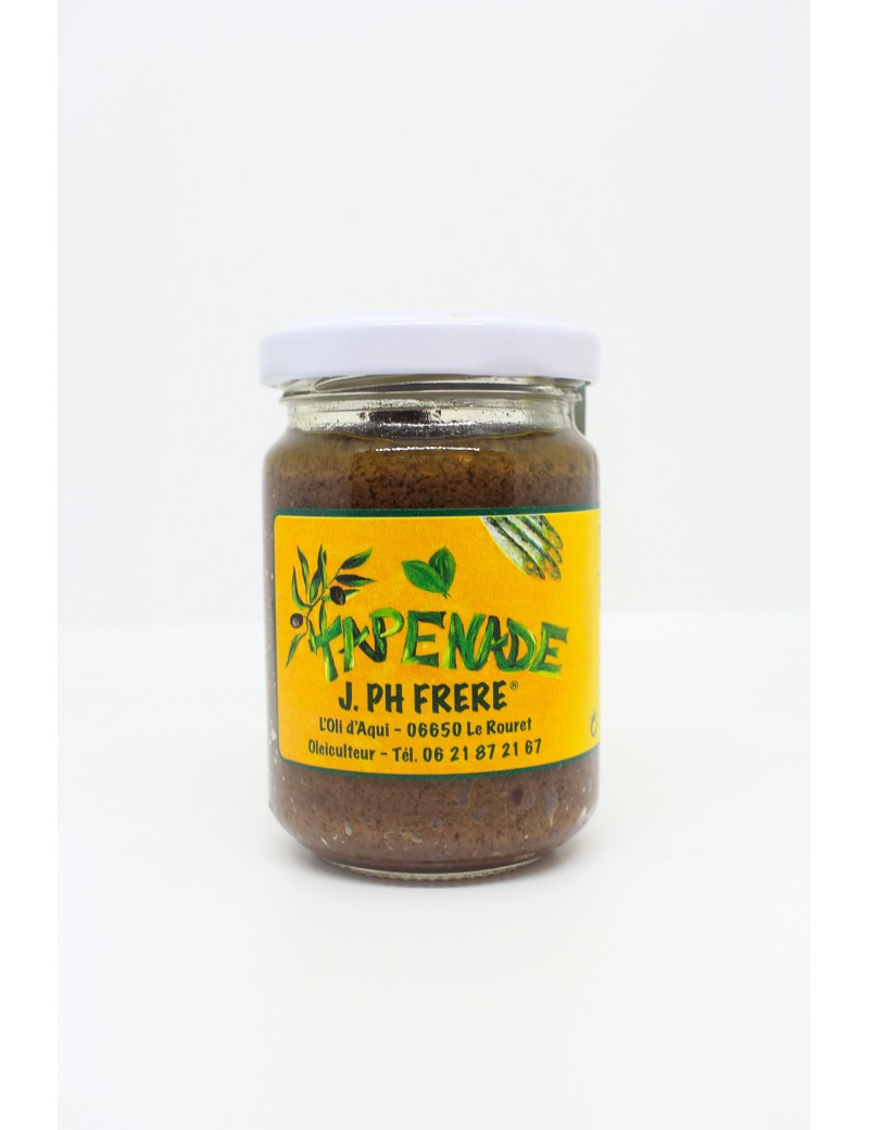 Tapenade d'olives noirs , AOP de Nice , Jean-Philip Frere-Tapenades-J. Ph FRERE