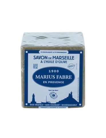 Savon de Marseille à l'huile d'olive - Cube - Marius fabre-Savonnerie Marius Fabre-Marius Fabre